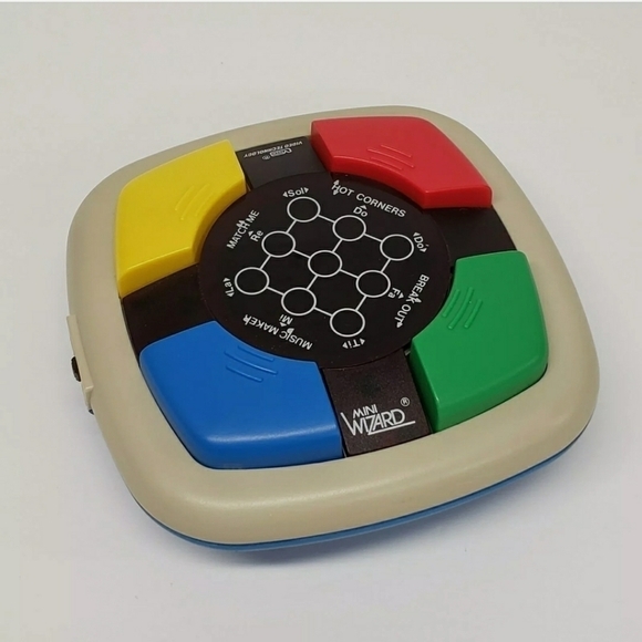 Vtech 5x5 Mini Wizard Light Up Sounds Vintage 1987 Travel Game - Picture 1 of 6